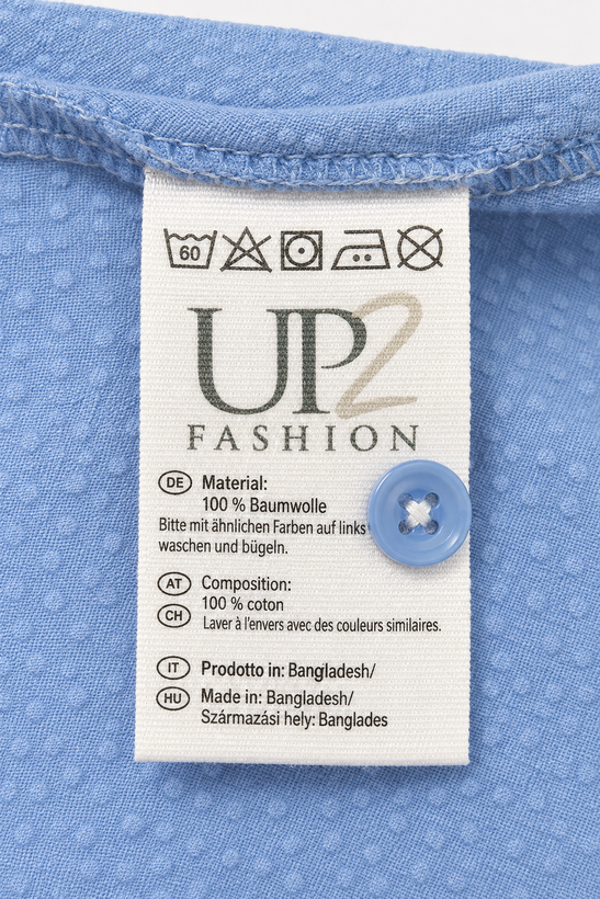 لیبل برند و سایز پیراهن خواب زنانه UP2 Fashion سایز L